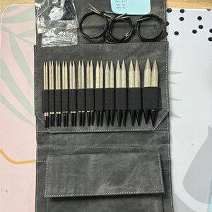 Lykke Driftwood 5” interchangeable knitting needle set